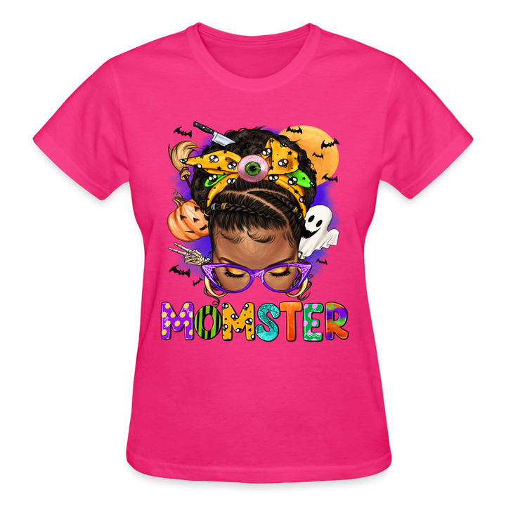 Momster Ladies Shirt - fuchsia