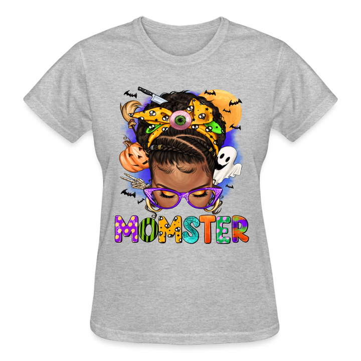 Momster Ladies Shirt - heather gray