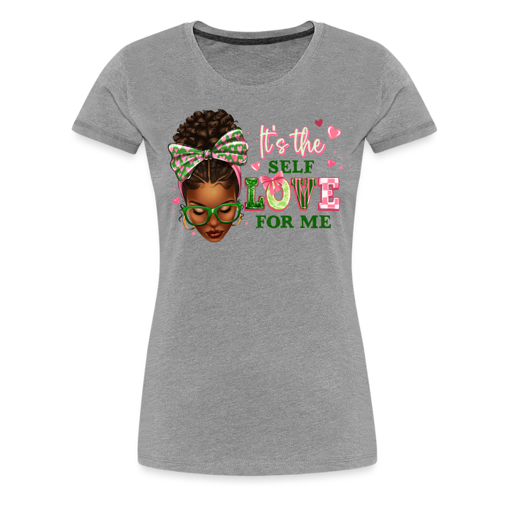 Self Love Women’s Premium Shirt - heather gray