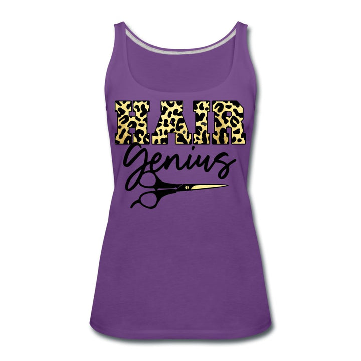 Hair Genius Women’s Premium Tank Top - Beguiling Phenix Boutique